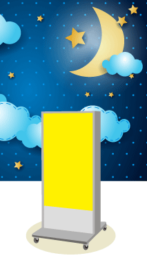 バナースタンド使用例